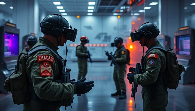 Simulacros de Crisis con Realidad Virtual: Cómo el Ejército se Prepara para Situaciones Extremas Ejercito de España - Simulacros de Crisis con Realidad Virtual: Cómo el Ejército se Prepara para Situaciones Extremas