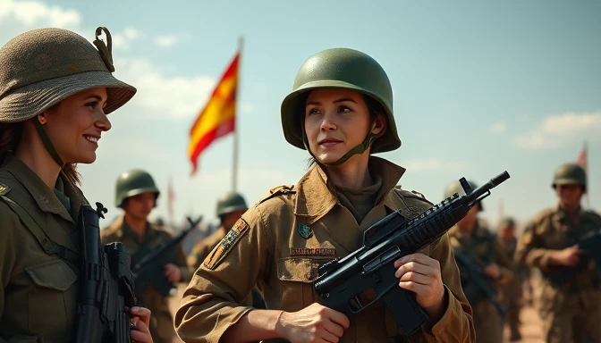 Mujeres en la Guerra: Contribuciones Olvidadas en la Historia Militar de España Historia Militar - Mujeres en la Guerra: Contribuciones Olvidadas en la Historia Militar de España